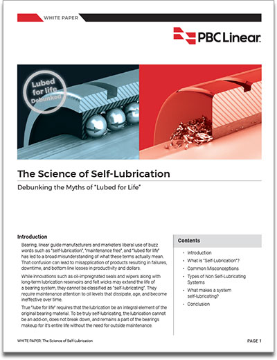 The Science of Self-Lubrication